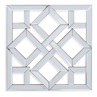 Masada Mirrored Squares Wall Sculpture