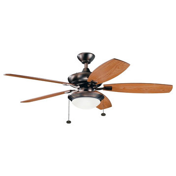Kichler Canfield Select LED 52" Ceiling Fan 300026OBB, Oil Brushed Bronze