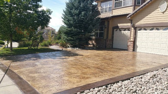 Residential Stamped Concrete Patios and Driveways