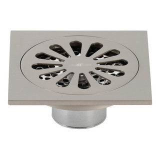 Delta 4-in Tile-In Brass Round Shower Drain In Champagne Bronze in the Shower  Drains department at