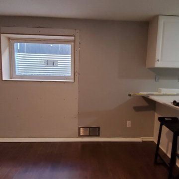 Basement window installation