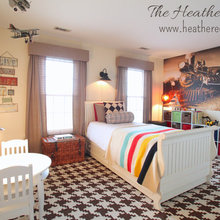 Train Loving Boy's Bedroom
