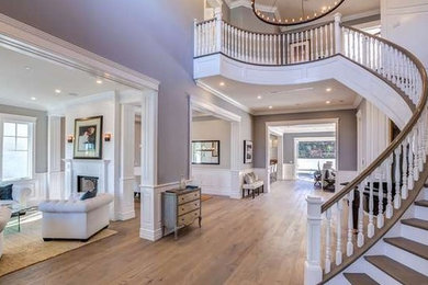 Entryway - transitional entryway idea in Los Angeles