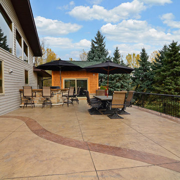 Stamped concrete by Decorative Concrete Council Contractors