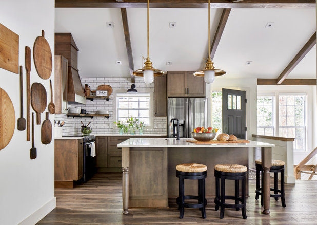 Rustic Kitchen by Kandrac & Kole Interior Designs, Inc.