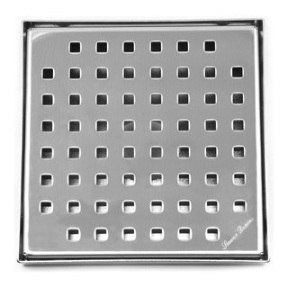 60 inch Side Outlet Linear Shower Drain by SereneDrains Tile Insert