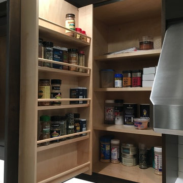Spice Cabinet With Adjustable Shelves