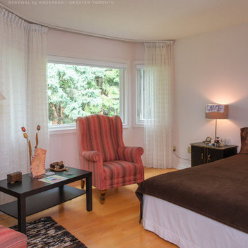 New Windows in Pretty Bedroom - Renewal by Andersen Greater Toronto & Ottawa