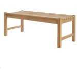 ARB Teak & Specialties - Teak Bench Elite 47" (120 cm) - The 47” Elite teak wood shower bench designed by ARB Teak uses mortise and tenon joints, making it ultra-solid to accommodate seating up to 800 lbs.