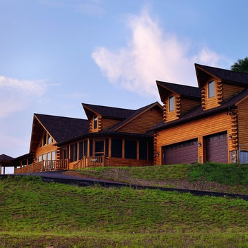 Big Twig Homes Katahdin cedar log home