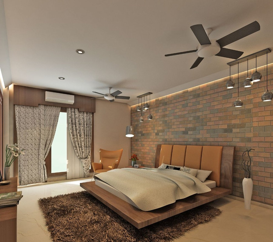 Master Bedroom 3D view