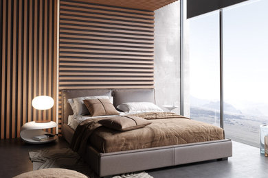 Bedroom - modern bedroom idea in Los Angeles