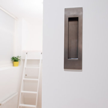 Fitted furniture for a small box room and study