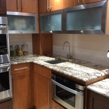 Kitchen Cream Subway Tile