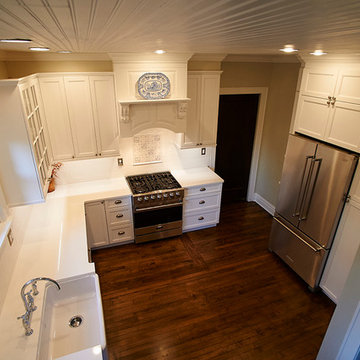 A beautiful white white kitchen in Deerfield