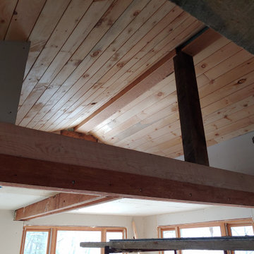 Wood Ceiling and Beams