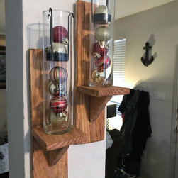 Reclaimed Pallet Wood Candle Holders - Products