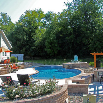 Personal Resort in Pewaukee- After Photo Facing South