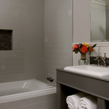Inn On Randolph. Napa, CA. Full Service Interior Design Firm. Guest Bathroom
