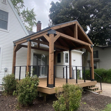 Evans covered porch