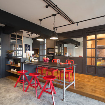 Industrial Parisian Apartment