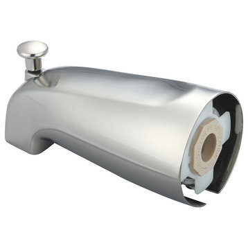 Combo Diverter Tub Spout, PVD Brushed Nickel