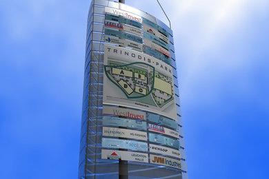 Modernes Haus mit Metallfassade in Sonstige