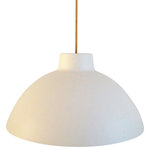 sertao shop - Modern Dome Pendant Light- White & Gold - The Modern Dome Pendant Light- White & Gold is unique and the Modern style is designed to create a warm and ambient atmosphere.