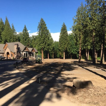 large residential custom landscaping