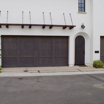 Rustic Cedar - Garage & Entry Doors - Newport Beach, CA