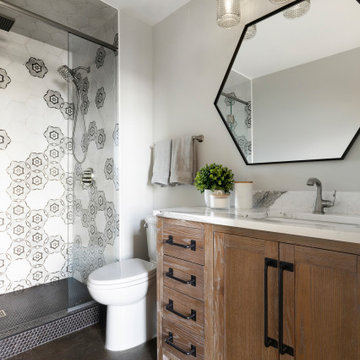 Artistic Loft Bathroom