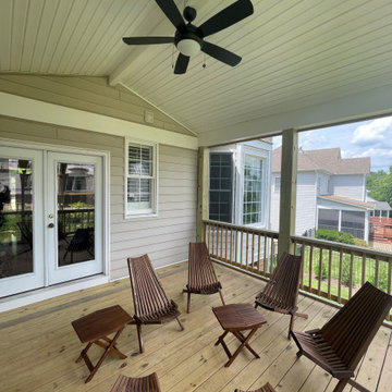 Screened in Porch Addition in Richmond
