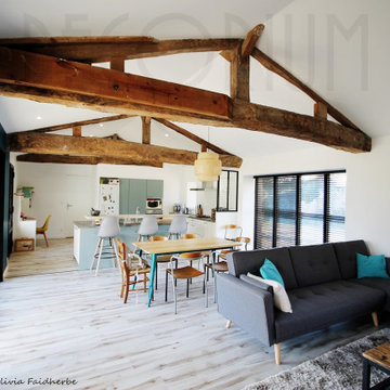 Rénovation d'une grange entre Bordeaux et Langon