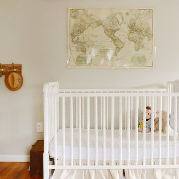 A Girl’s Nursery and a Little Boy’s Room in Connecticut