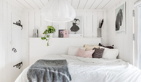 Hvordan får jeg et lille soveværelse til at føles større?