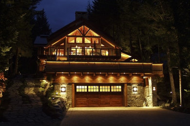 Example of a trendy exterior home design in Vancouver