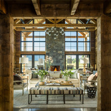 vaulted living and main fl