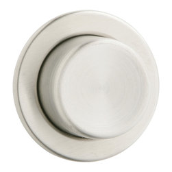 Geberit Brushed Stainless Steel Single Flush Pneumatics Flush Plate - Bathroom Fixtures