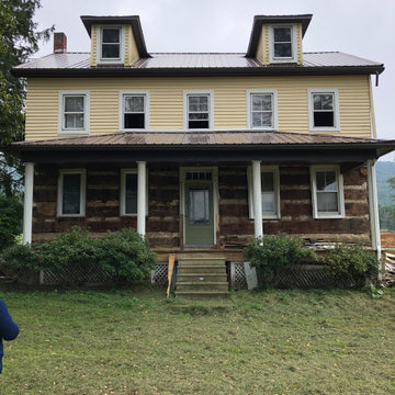 200 yr old Amish Log Cabin
