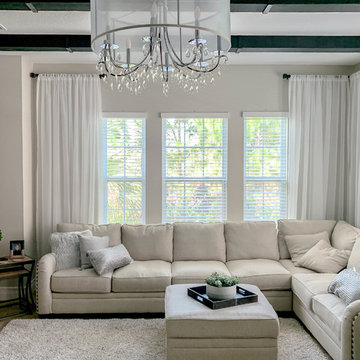 Faux Beams in Ebony | Lake Mary, FL
