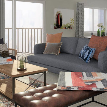 Modern Rustic Residential Space