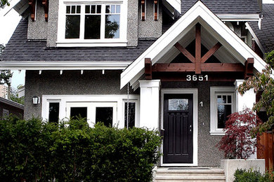 Example of a classic exterior home design in Vancouver
