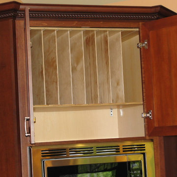 Above the Fridge or double oven