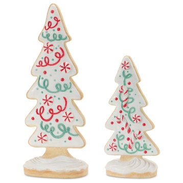 Gingerbread Holiday Tree, 2-Piece Set