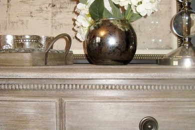 Inspiration for a transitional bedroom remodel in Other