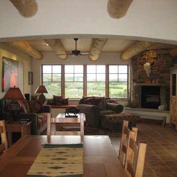 Castle Rock Casa del Sol - Interior - Dining to Living Room