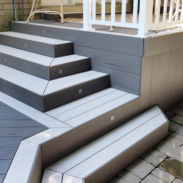 Composite Deck and Outdoor Kitchen in Thornhill