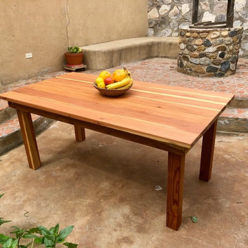 Best Redwood Dinning Table