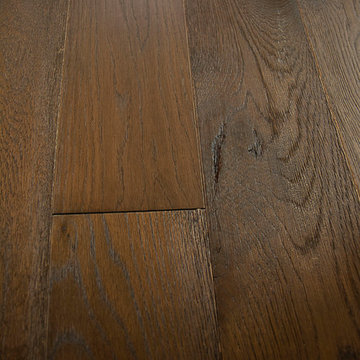 White Oak Character Wirebrushed Wide Plank Floor in Kennett Square, PA
