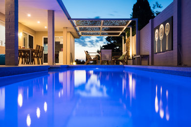 Design ideas for a transitional pool in Perth.